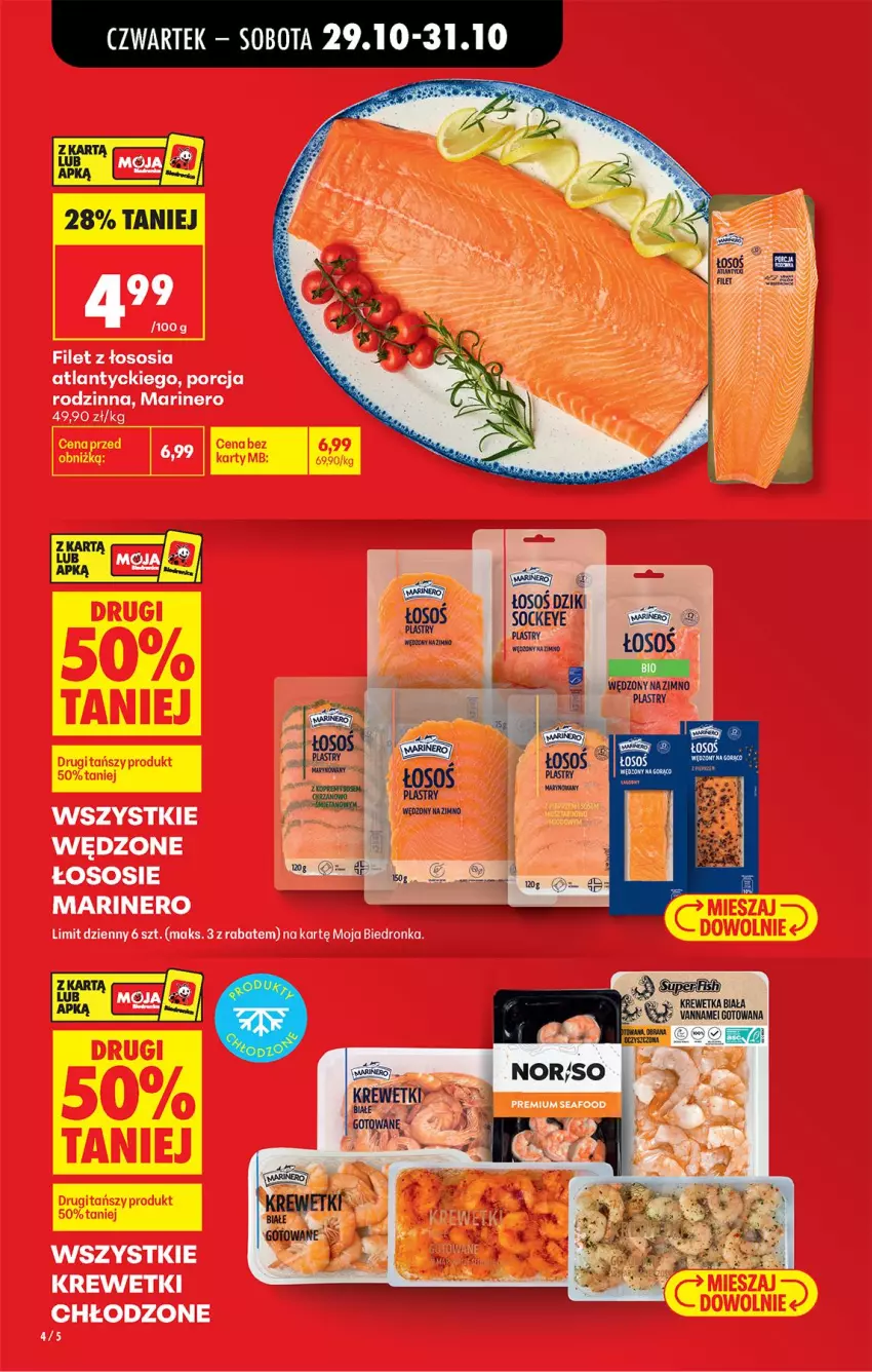 Gazetka promocyjna Biedronka - Od Czwartku - ważna 29.10 do 04.11.2026 - strona 9 - produkty: Krewetki, Por, Sos