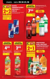 Gazetka promocyjna Biedronka - Od Czwartku - Gazetka - ważna od 04.11 do 04.11.2026 - strona 15 - produkty: Sok, Por, Gin, Gra, Red Bull, Coca-Cola, Napoje, Napój gazowany, Tymbark, Fanta, Sprite, Napój, Fa