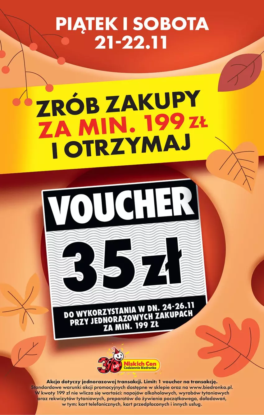 Gazetka promocyjna Biedronka - Tani Weekend - ważna 21.11 do 22.11.2025 - strona 3