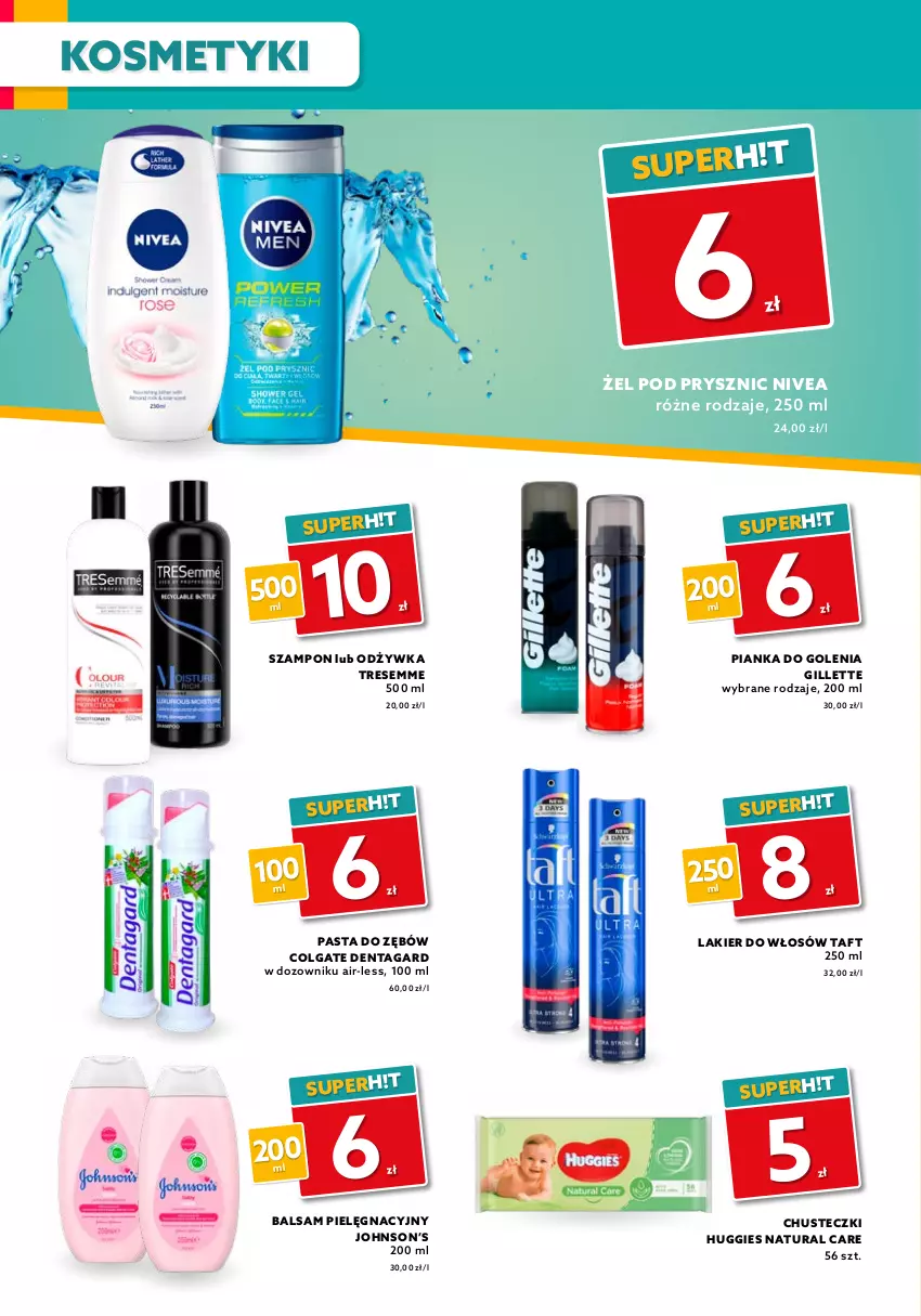 Gazetka promocyjna Dealz - Gazetka na otwarcie - Elbląg - ważna 27.08 do 10.09.2021 - strona 4 - produkty: Chusteczki, Cillit Bang, Colgate, Domestos, Dozownik, Fa, Fairy, Gillette, Huggies, Lakier, Lakier do włosów, LG, Nivea, Odżywka, Papier, Pasta do zębów, Persil, Pianka do golenia, Płyn do płukania, Ręcznik, Sprzątanie, Szampon, Taft, Vanish