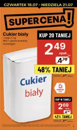 Gazetka promocyjna Delikatesy Centrum - NOWA GAZETKA Delikatesy Centrum od 18 lipca! 18-24.07.2024 - Gazetka - ważna od 24.07 do 24.07.2024 - strona 3 - produkty: Por, Cukier