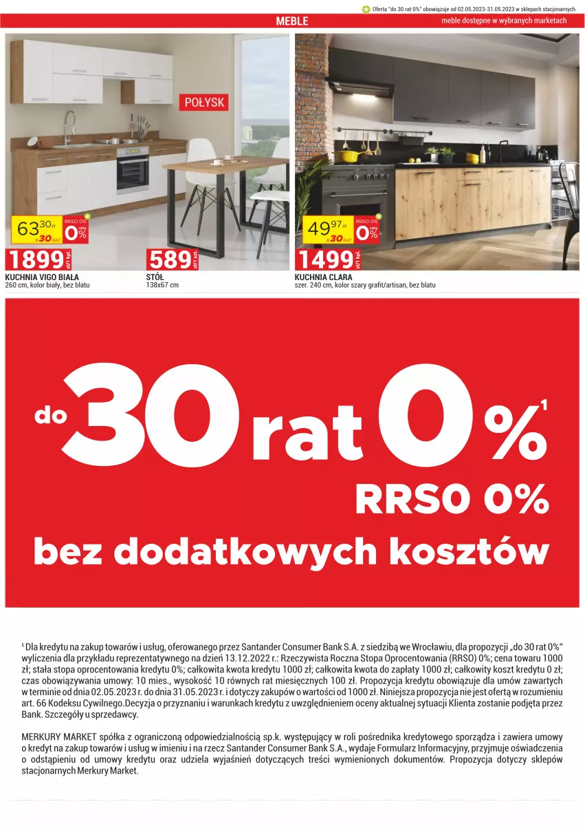 Gazetka promocyjna Merkury Market - ważna 02.05 do 31.05.2023 - strona 28 - produkty: Gra, Kosz, Kuchnia, Półka, Por, Sok, Sprzedawcy, Stół, Top