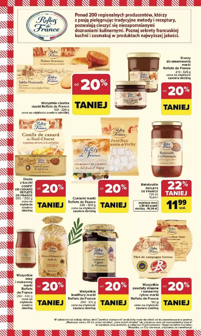 Gazetka promocyjna Carrefour - Gazetka Kuchnia francuska - ważna 26.01 do 07.02.2026 - strona 8 - produkty: Ciastka, Cukier, Cukierki, Kret, LG, Pasztet, Ser, Sos