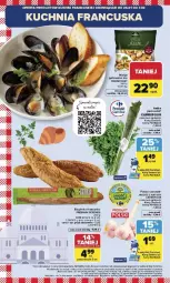 Gazetka promocyjna Carrefour - Gazetka Kuchnia francuska - Gazetka - ważna od 07.02 do 07.02.2026 - strona 12 - produkty: Kuchnia, Czosnek, Bagietka, Małże