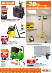 Gazetka promocyjna Obi - Gazetka OBI - Gazetka - ważna od 31.12 do 31.12.2025 - strona 15 - produkty: Odkurzacz, Beckers, Naświetlacz LED, Top, Por, Przewód, Rama, Kärcher, Walizka, Klej, Farba lateksowa, Tran, Designer Colour, Naświetlacz, Kompresor olejowy, Pistolet, Grunt, Olej, Kompresor, Groszek, Ceresit, Fa