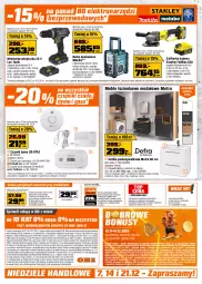 Gazetka promocyjna Obi - Gazetka OBI - Gazetka - ważna od 31.12 do 31.12.2025 - strona 16 - produkty: Top, Sok, Ser, Głośnik, Walizka, Szlifierka kątowa, Kosz, Meble łazienkowe, Makita, Uchwyty, Warka, Tarka, Szafka, Silan, Wkręt, Wkrętarka, Szlifierka, Umywalka, Olej, Metro, Meble, Sprzedawcy, Hobby, Akumulator, Fa