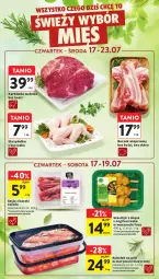 Gazetka promocyjna Intermarche - Gazetka promocyjna - Gazetka - ważna od 23.07 do 23.07.2025 - strona 15 - produkty: Kurczak, Skrzydełka z kurczaka, Boczek, Grill, Boczek wieprzowy