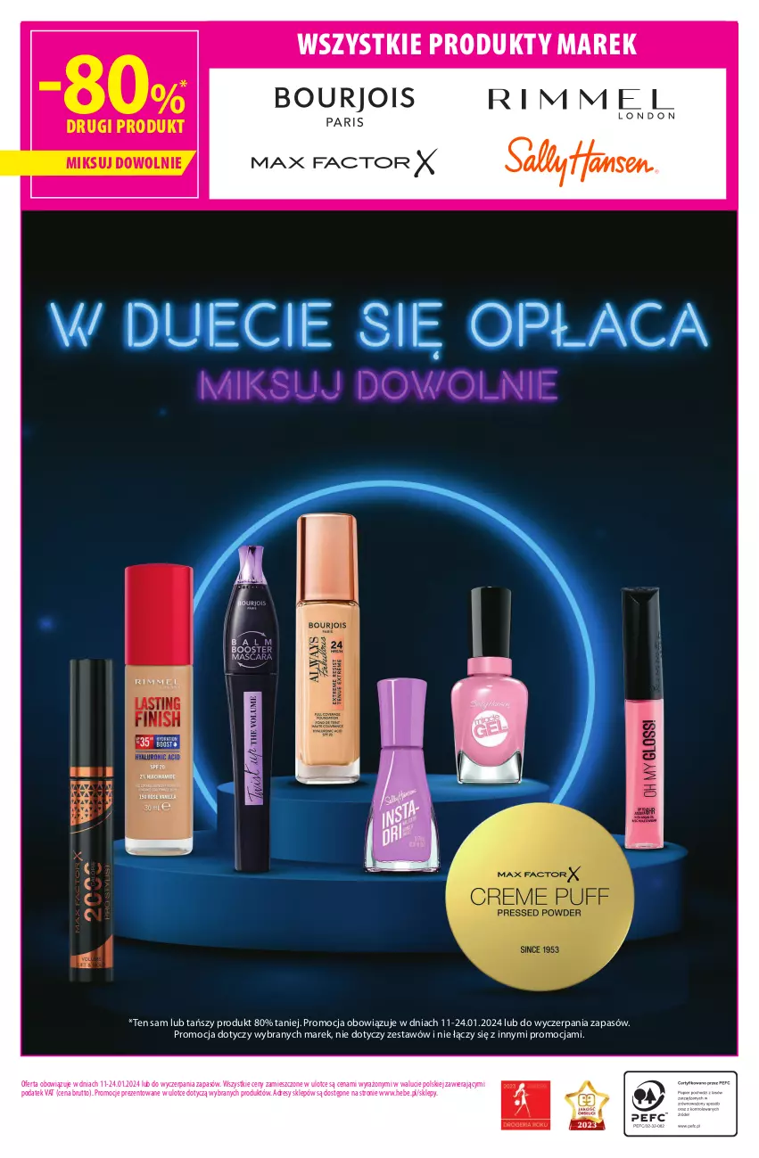 Gazetka promocyjna Hebe - Od 11 stycznia - ważna 11.01 do 24.01.2024 - strona 16 - produkty: Dres