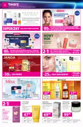 Gazetka promocyjna Hebe - Od 11 stycznia - Gazetka - ważna od 24.01 do 24.01.2024 - strona 8 - produkty: Krem do twarzy, Ser, Rum, Por, Kolagen, Serum do twarzy, Bielenda, Clin, Serum, Mixa, Mars, Dermika, Garnier, Krem na dzień, Maska, Nivea