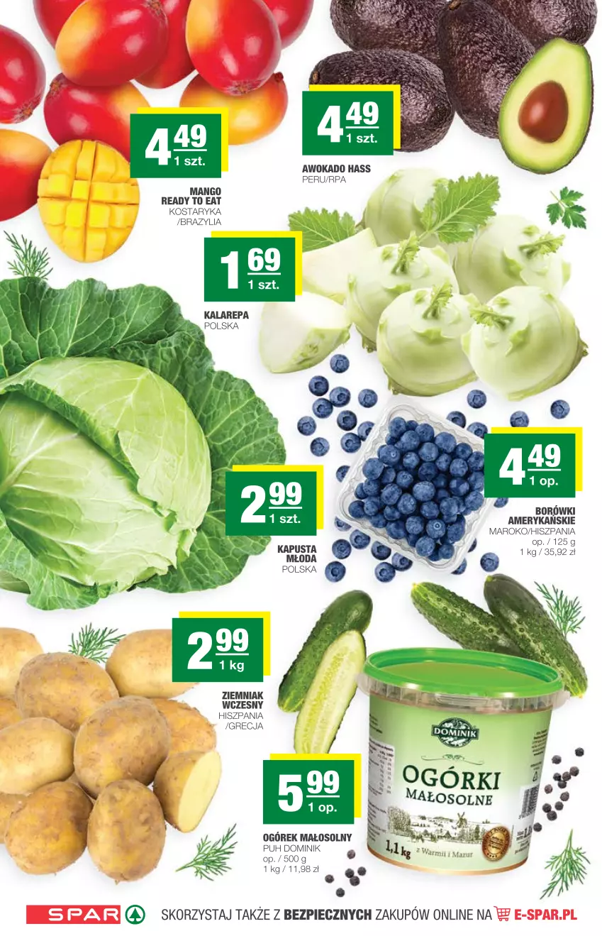 Gazetka promocyjna Spar - Spar - ważna 02.06 do 08.06.2021 - strona 2 - produkty: Mango, Ogórek, Piec