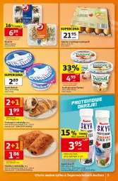 Gazetka promocyjna Auchan - 30 Lat Supermarket - Gazetka - ważna od 04.11 do 04.11.2026 - strona 5 - produkty: Serek puszysty, Ser, Jaja, Croissant, Tarta, Serek, Bieluch, Tartare