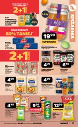 Gazetka promocyjna Netto - Od Poniedziałku - Gazetka - ważna od 04.04 do 04.04.2026 - strona 17 - produkty: Lubella, Makaron, Corn flakes, Ryż, Rum, Por, Gin, Gra, Bell, Beko, Chipsy, Chrupki, Dżem, Sante, Tagliatelle, Spaghetti, Miód, Pringles, Bella, Barilla, Nektar, Szpinak