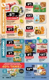 Gazetka promocyjna Netto - Od Poniedziałku - Gazetka - ważna od 04.04 do 04.04.2026 - strona 22 - produkty: Kurczak, Kalafior, Warzywa, Frosta, Oliwki, Zupa, Paluszki rybne, Maliny, Frytki, Suszone pomidory, Pomidory, Hortex