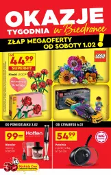 Gazetka promocyjna Biedronka - Okazje Tygodnia - Gazetka - ważna od 15.02 do 15.02.2025 - strona 1 - produkty: Blender, LEGO, Patelnia