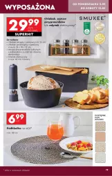Gazetka promocyjna Biedronka - Okazje Tygodnia - Gazetka - ważna od 15.02 do 15.02.2025 - strona 19 - produkty: Podkładka na stół, Chlebak, Stół, Młynek, Podkładka, Chleb, Podkład
