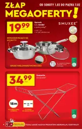 Gazetka promocyjna Biedronka - Okazje Tygodnia - Gazetka - ważna od 15.02 do 15.02.2025 - strona 4 - produkty: Uchwyty, Suszarka, Suszarka na pranie, Rondel