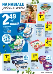 Gazetka promocyjna Intermarche - Gazetka - ważna od 15.03 do 15.03.2021 - strona 18 - produkty: Serek wiejski, Ser, Gra, Danone, Jogurt, Danonki, Smakija, Szal, Serek, Bakoma, Hochland, Fanta, Fa