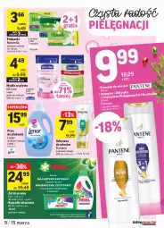 Gazetka promocyjna Intermarche - Gazetka - ważna od 15.03 do 15.03.2021 - strona 41 - produkty: Mydło w płynie, Naturell, Pur, Gra, Pantene, Płyn do płukania, Szampon, Podpaski, Dzieci, Odżywka, Mydło, Ariel, Kapsułki do prania, Lenor, Naturella