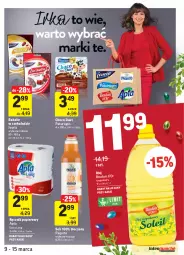 Gazetka promocyjna Intermarche - Gazetka - ważna od 15.03 do 15.03.2021 - strona 7 - produkty: Sok, Papier, Ręcznik, Rolki, Olej