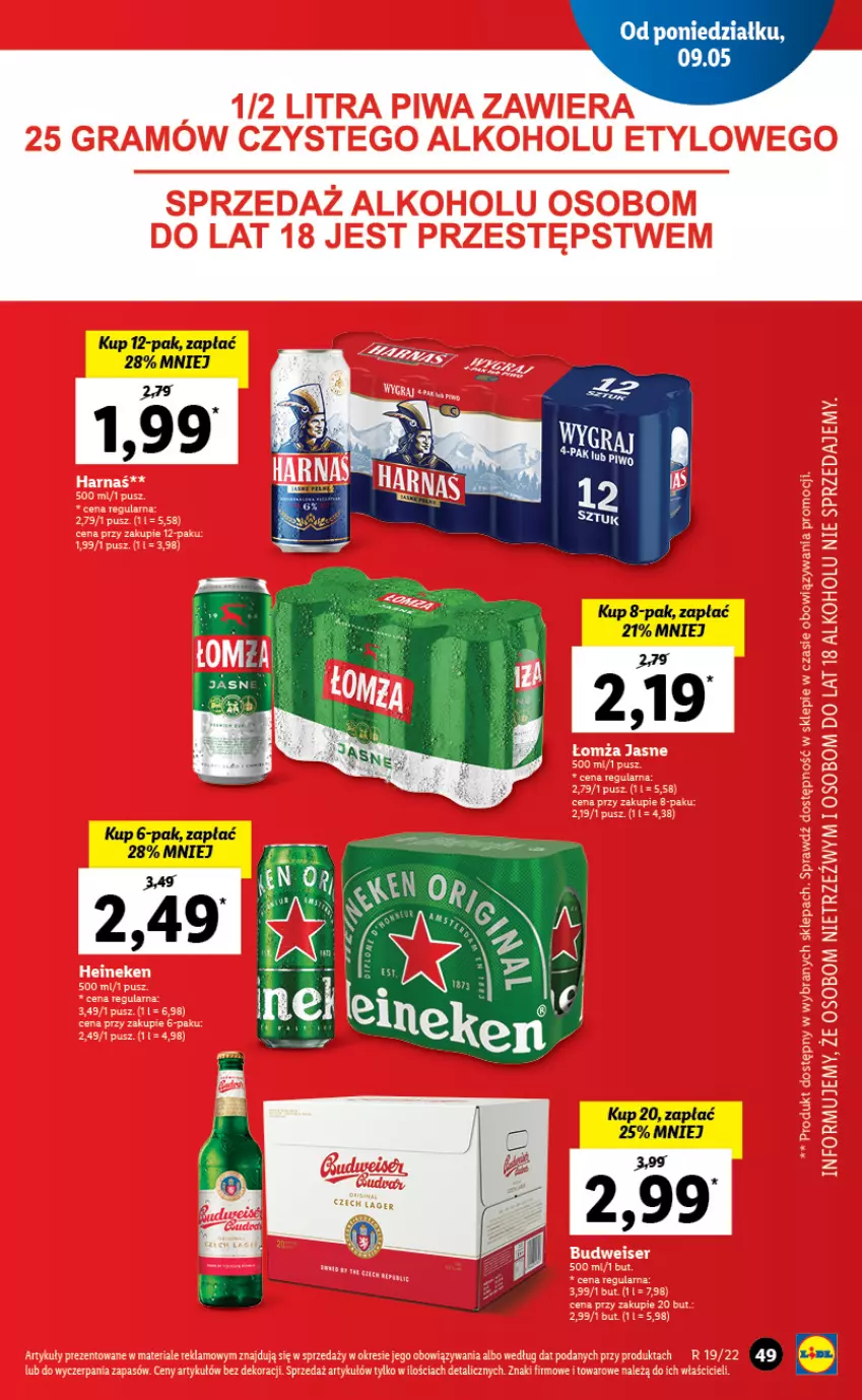 Gazetka promocyjna Lidl - GAZETKA - ważna 09.05 do 11.05.2022 - strona 49