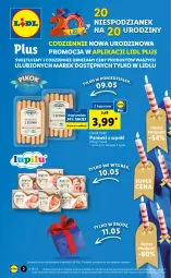 Gazetka promocyjna Lidl - GAZETKA - Gazetka - ważna od 11.05 do 11.05.2022 - strona 2 - produkty: Pur, Parówki, Parówki z szynki, PIKOK
