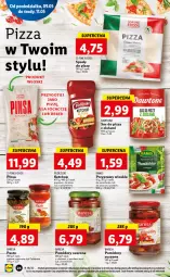 Gazetka promocyjna Lidl - GAZETKA - Gazetka - ważna od 11.05 do 11.05.2022 - strona 24 - produkty: Ketchup, Dawtona, Sos, Sos do pizzy, Przyprawy, Pesto, Pizza, Pudliszki, Suszone pomidory, Kamis, Pomidory