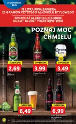 Gazetka promocyjna Lidl - GAZETKA - Gazetka - ważna od 11.05 do 11.05.2022 - strona 50 - produkty: Piwa, Sos, Por, Gra, Perła, Corona Extra