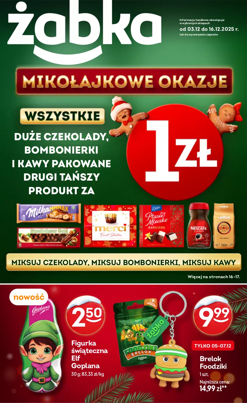 Gazetka promocyjna Żabka - ważna 03.12 do 16.12.2025 - strona 1 - produkty: Goplana, LANA