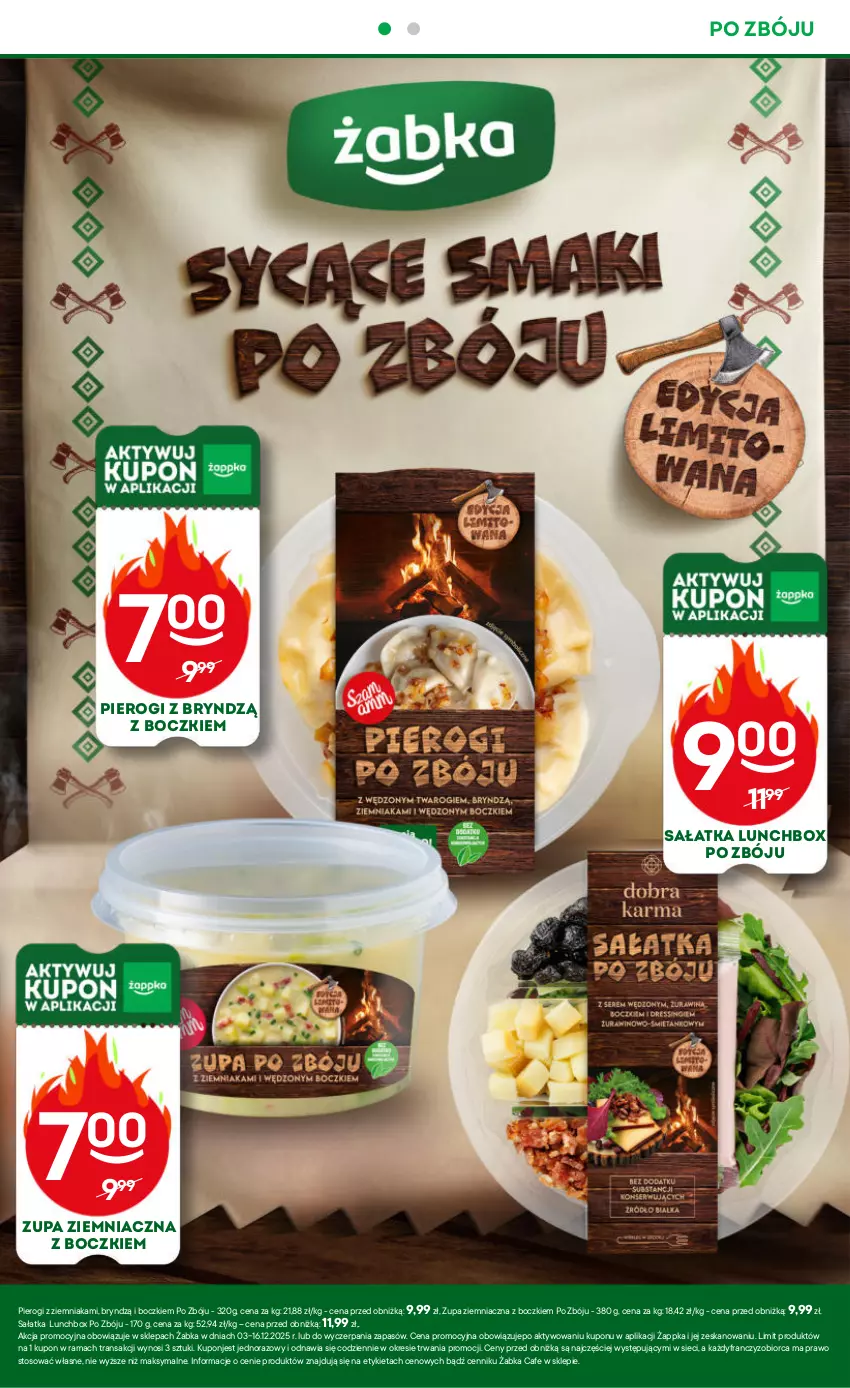 Gazetka promocyjna Żabka - ważna 03.12 do 16.12.2025 - strona 19 - produkty: Pierogi, Rama, Sałat, Sałatka, Tran, Zupa