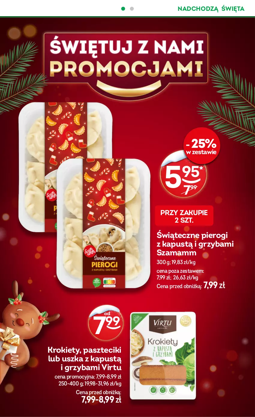 Gazetka promocyjna Żabka - ważna 03.12 do 16.12.2025 - strona 20 - produkty: Kapustą, Krokiety, Pierogi, Virtu