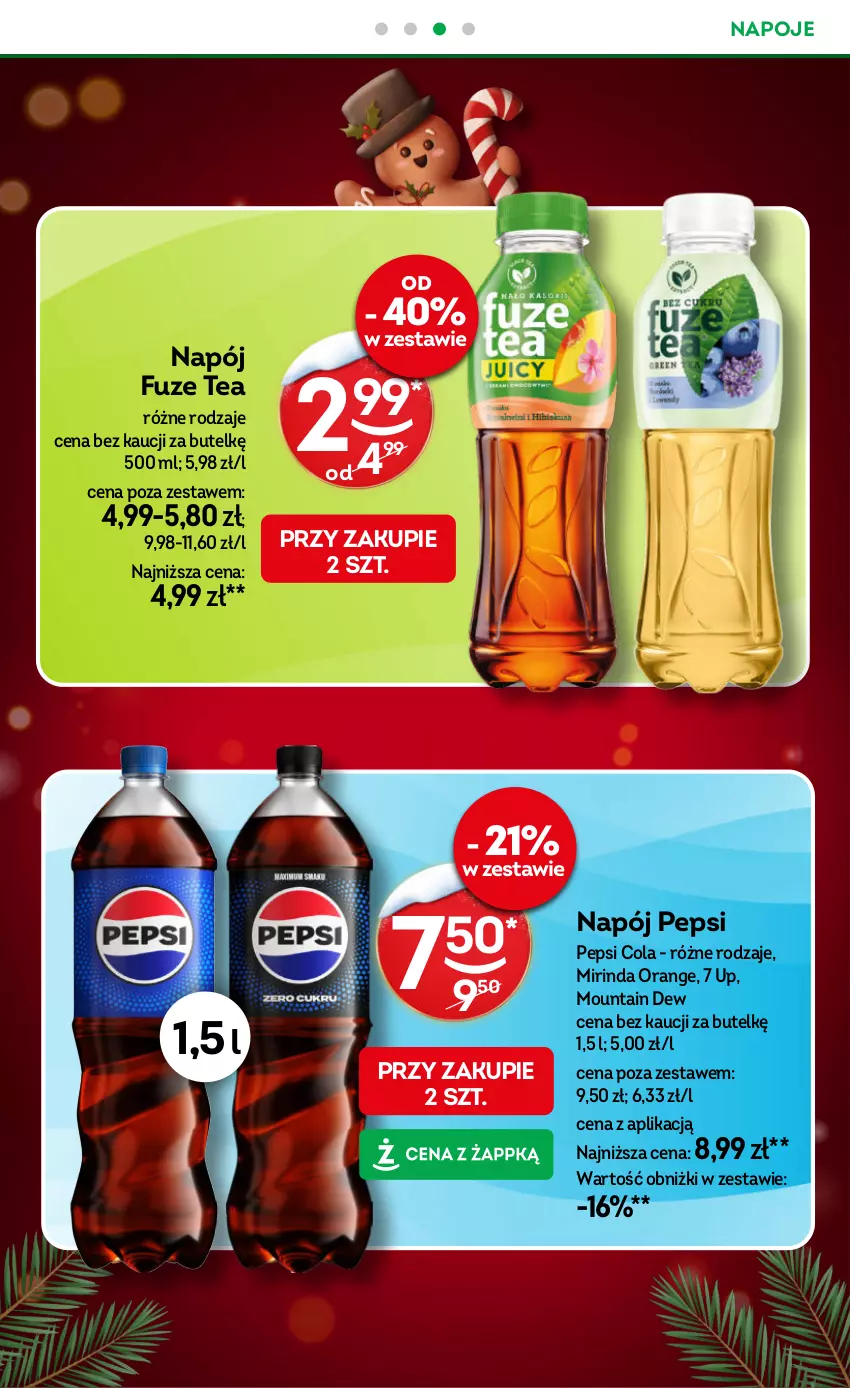Gazetka promocyjna Żabka - ważna 03.12 do 16.12.2025 - strona 24 - produkty: Mirinda, Napój, Napoje, Pepsi
