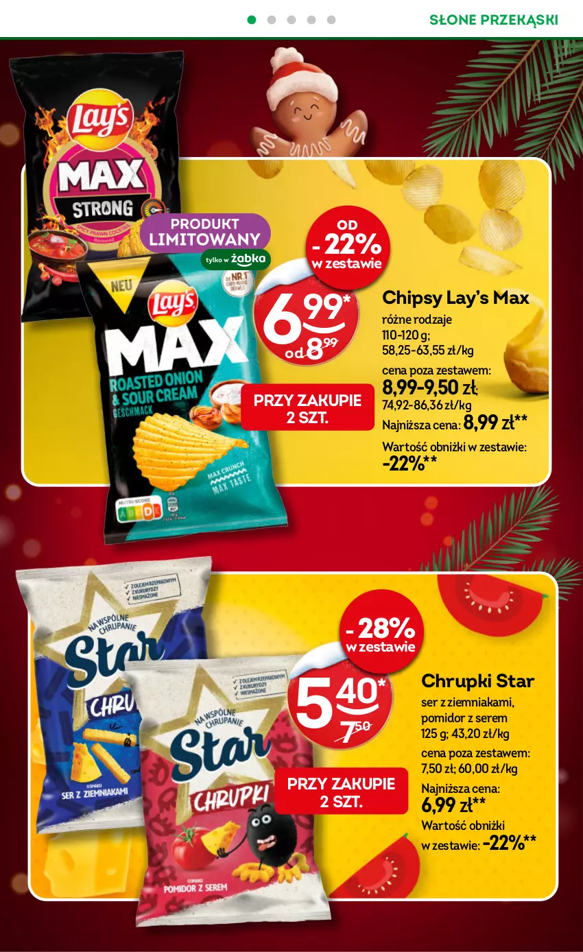 Gazetka promocyjna Żabka - ważna 03.12 do 16.12.2025 - strona 26 - produkty: Chipsy, Chrupki, Lay’s, Ser