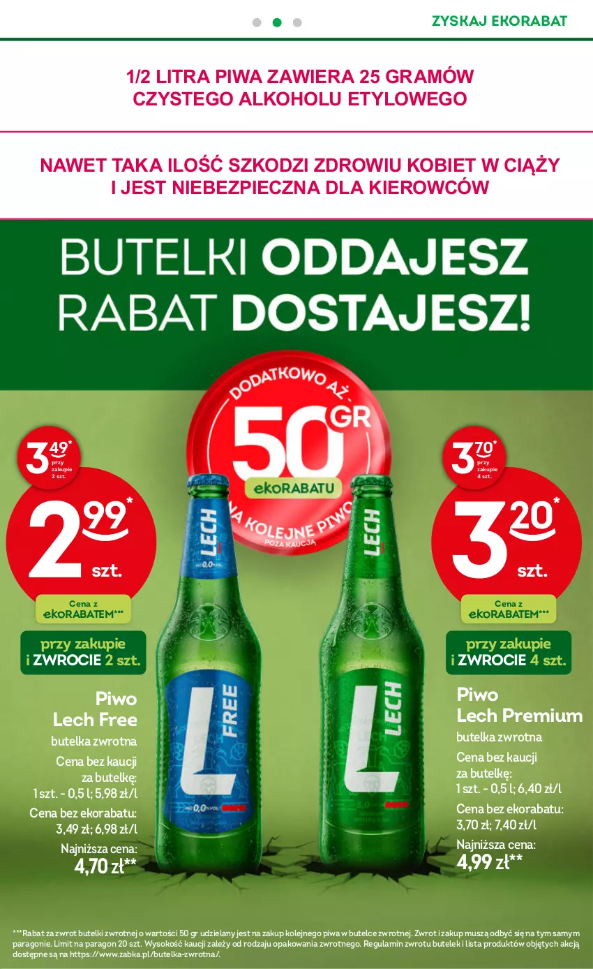 Gazetka promocyjna Żabka - ważna 03.12 do 16.12.2025 - strona 37 - produkty: Gra, Lech Premium, Mus, Olej, Piec, Piwa, Piwo, Sok