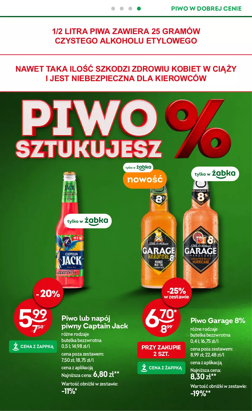Gazetka promocyjna Żabka - ważna 03.12 do 16.12.2025 - strona 45 - produkty: Captain Jack, Gra, Napój, Piec, Piwa, Piwo