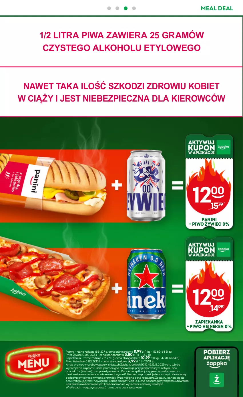 Gazetka promocyjna Żabka - ważna 03.12 do 16.12.2025 - strona 48 - produkty: Gra, Heineken, Piec, Piwa, Piwo, Tran, Zapiekanka