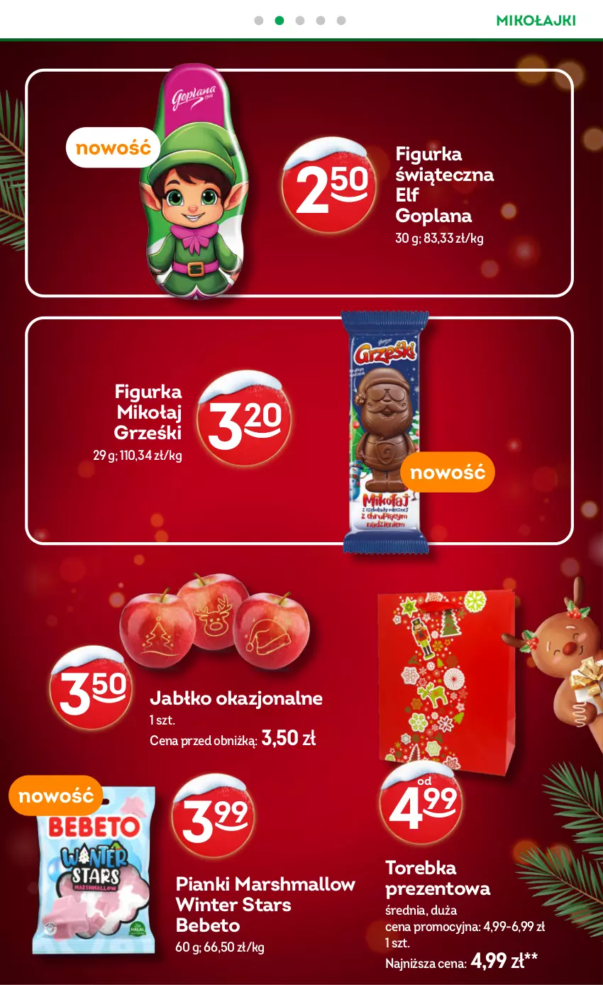 Gazetka promocyjna Żabka - ważna 03.12 do 16.12.2025 - strona 5 - produkty: Goplana, Grześki, LANA, Mars, Torebka