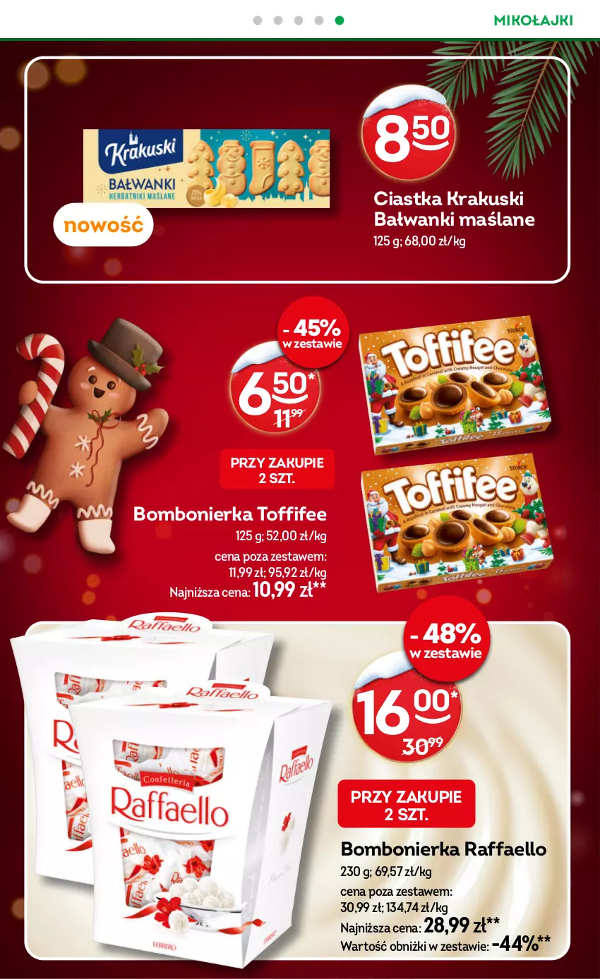 Gazetka promocyjna Żabka - ważna 03.12 do 16.12.2025 - strona 8 - produkty: Ciastka, Fa, Krakus, Krakuski, Raffaello, Toffifee