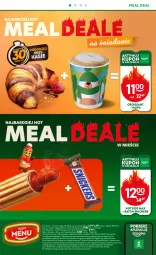 Gazetka promocyjna Żabka - Gazetka - ważna od 16.12 do 16.12.2025 - strona 46 - produkty: Hot dog, Kawa, Croissant, Tran, Snickers, Baton