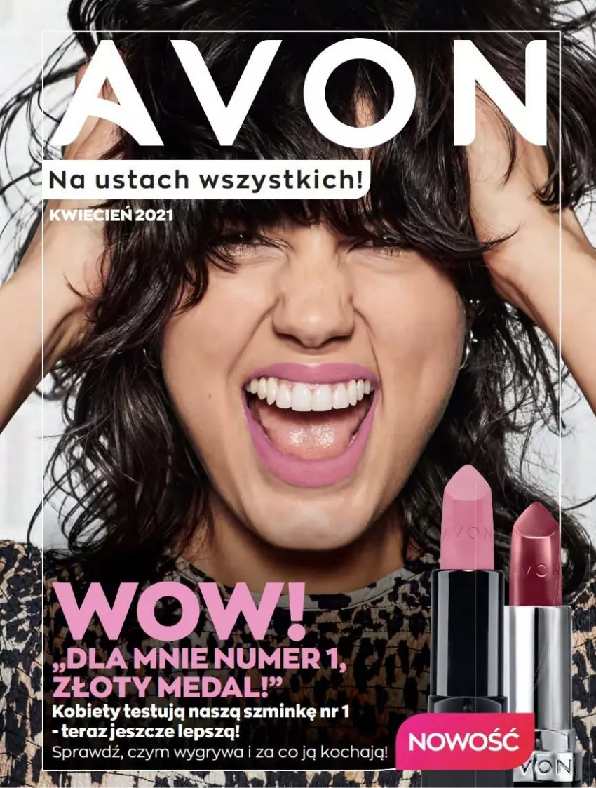 Gazetka promocyjna Avon - Katalog Avon online 4/2021 - ważna 01.04 do 30.04.2021 - strona 1 - produkty: LG, Tera