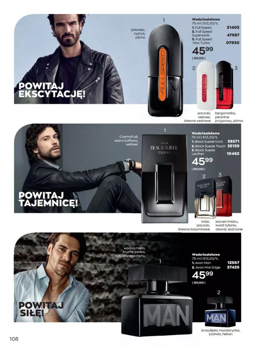 Gazetka promocyjna Avon - Katalog Avon online 4/2021 - ważna 01.04 do 30.04.2021 - strona 108 - produkty: Imbir, Kosz, Lack, Mięta, Przyprawy, Woda