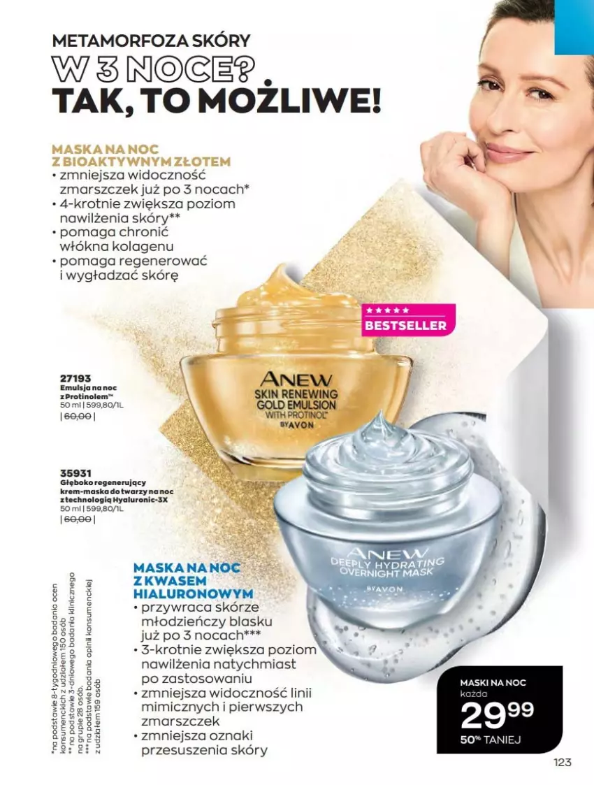 Gazetka promocyjna Avon - Katalog Avon online 4/2021 - ważna 01.04 do 30.04.2021 - strona 123 - produkty: Emulsja, Fa, Kolagen, Mars, Maska, Maska do twarzy