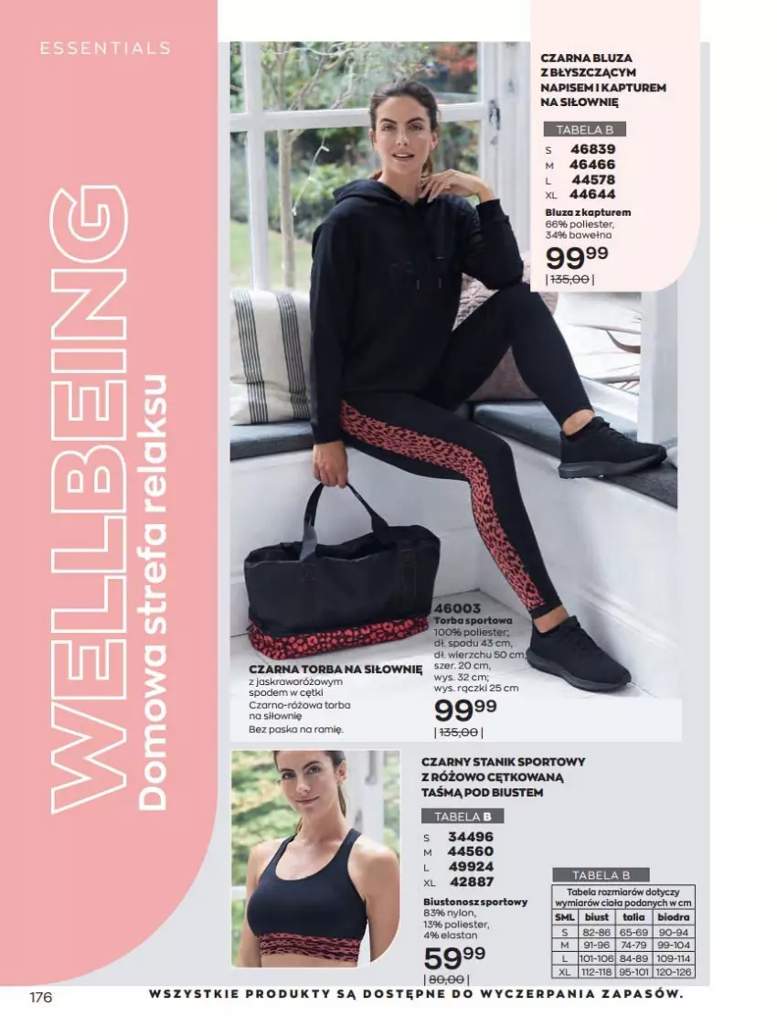 Gazetka promocyjna Avon - Katalog Avon online 4/2021 - ważna 01.04 do 30.04.2021 - strona 176 - produkty: Biustonosz, Bluza, Por, Sport, Stanik, Torba, Wełna