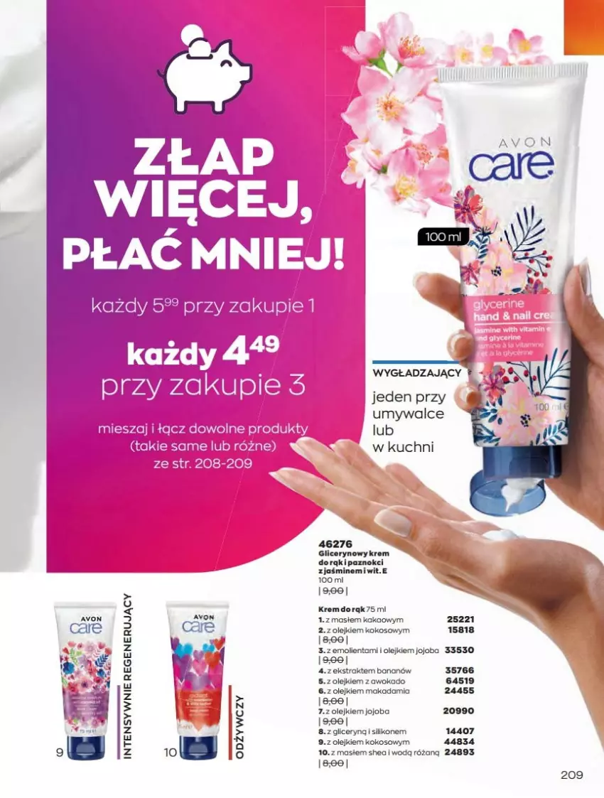 Gazetka promocyjna Avon - Katalog Avon online 4/2021 - ważna 01.04 do 30.04.2021 - strona 209 - produkty: Kakao, Kokos, Olej, Róża