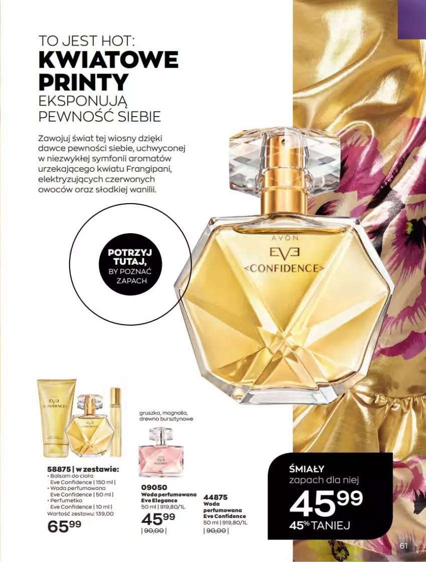 Gazetka promocyjna Avon - Katalog Avon online 4/2021 - ważna 01.04 do 30.04.2021 - strona 61 - produkty: Bursztyn, Perfum, STP, Woda, Woda perfumowana