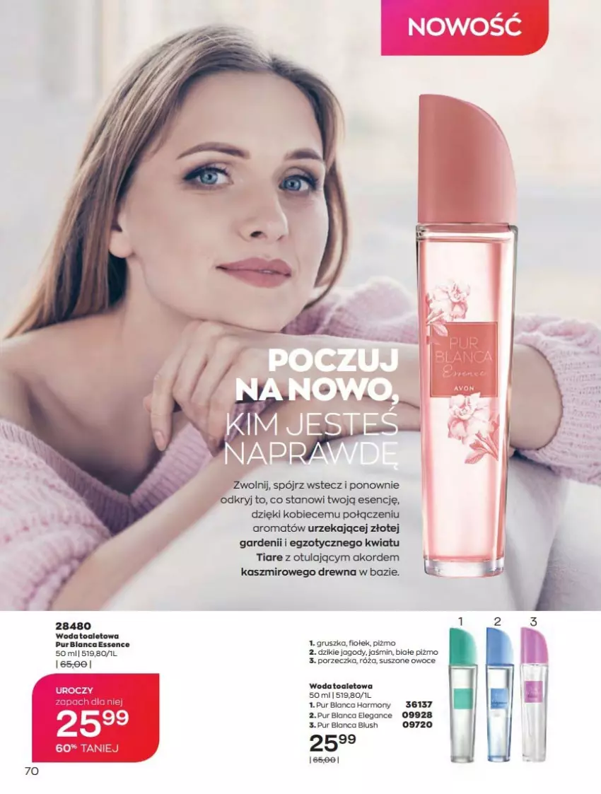 Gazetka promocyjna Avon - Katalog Avon online 4/2021 - ważna 01.04 do 30.04.2021 - strona 70 - produkty: Owoce, Pur, Woda, Woda toaletowa