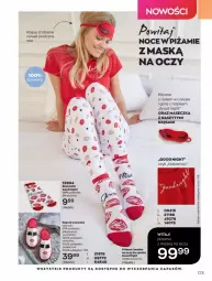 Gazetka promocyjna Avon - Katalog Avon online 4/2021 - Gazetka - ważna od 30.04 do 30.04.2021 - strona 173 - produkty: Kapcie, Karp, Wełna, Maska, Piżama