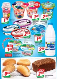 Gazetka promocyjna Dino - Gazetka - Gazetka - ważna od 27.07 do 27.07.2021 - strona 12 - produkty: Serek wiejski, Jogurt naturalny, Ser, Gra, Zott, Jogurt, Kefir naturalny, Serek, Danio, Chleb, Olma, Bułka, Kefir