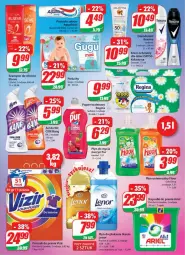 Gazetka promocyjna Dino - Gazetka - Gazetka - ważna od 27.07 do 27.07.2021 - strona 19 - produkty: Elseve, Pur, Gin, Papier, Rexona, Pieluchy, Proszek do prania, Cillit Bang, Papier toaletowy, Vizir, Płyn do płukania, Szampon, Płyn do mycia, Ariel, Kapsułki do prania, Lenor