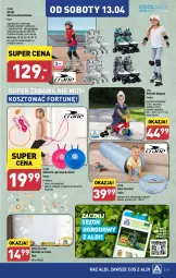 Gazetka promocyjna Aldi - Pełna oferta - Gazetka - ważna od 13.04 do 13.04.2024 - strona 29 - produkty: Sok, Por, Pur, Mus, Kosz, Klej, Wrotki, Rower, Sport, Tunel, Dzieci, Olma, Rowerek