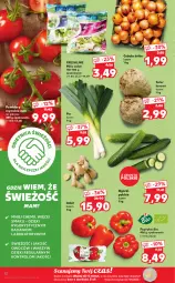 Gazetka promocyjna Kaufland - OFERTA TYGODNIA - Gazetka - ważna od 20.04 do 20.04.2022 - strona 12 - produkty: Cebula, Por, Seler korzeń, Papryka, Sałat, Danio, Grunt, Olej, Pomidory, Imbir
